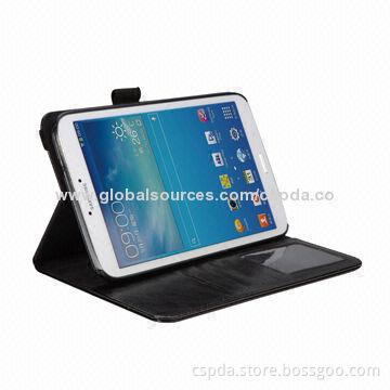 PU Stand Cases for Samsung Galaxy Tab 4 7.0, OEM Orders Welcomed